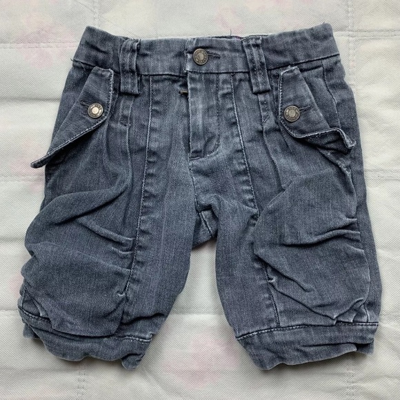 YES Other - Yes Jeans Girls Denim Shorts Charcoal Light Wash Size 5